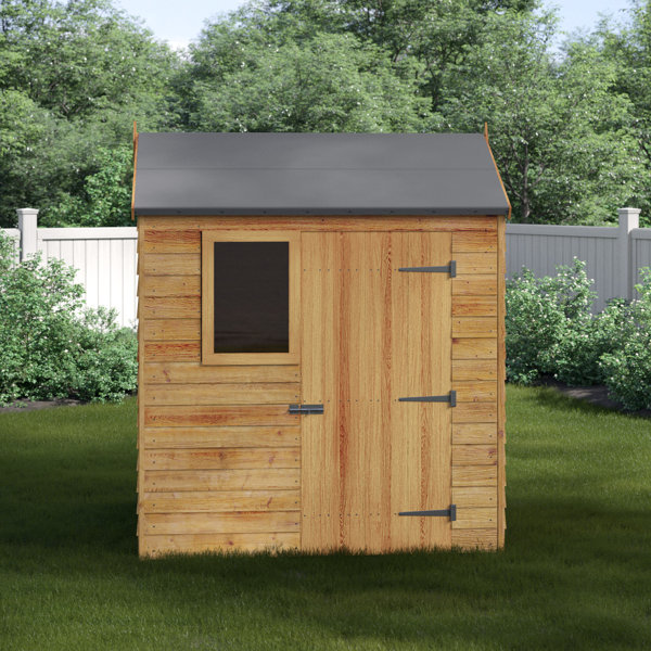 WFX Utility 6 ft. W x 4 ft. D Solid + Manufactured Wood Garden Shed